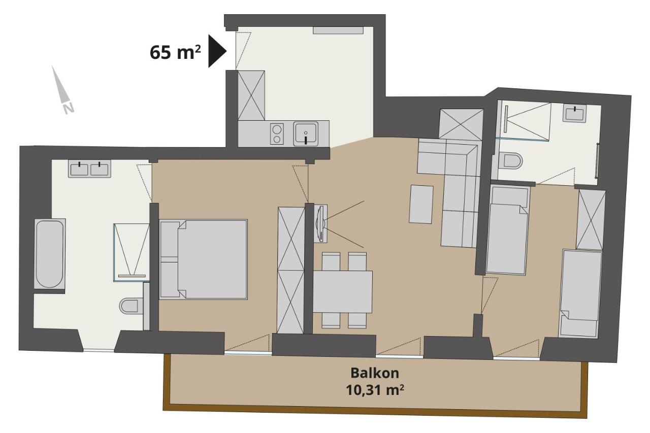 Steinergut Apartments Санкт Мартин бай Лофер Екстериор снимка